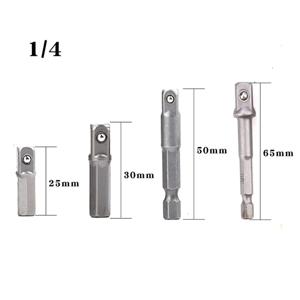 Imagem -02 - Soquete Extensão Adaptador de Conversão para Impact Driver Hex Hank para Square Socket ou Pcs 635 mm 25 mm 30 mm 50 mm 65 mm