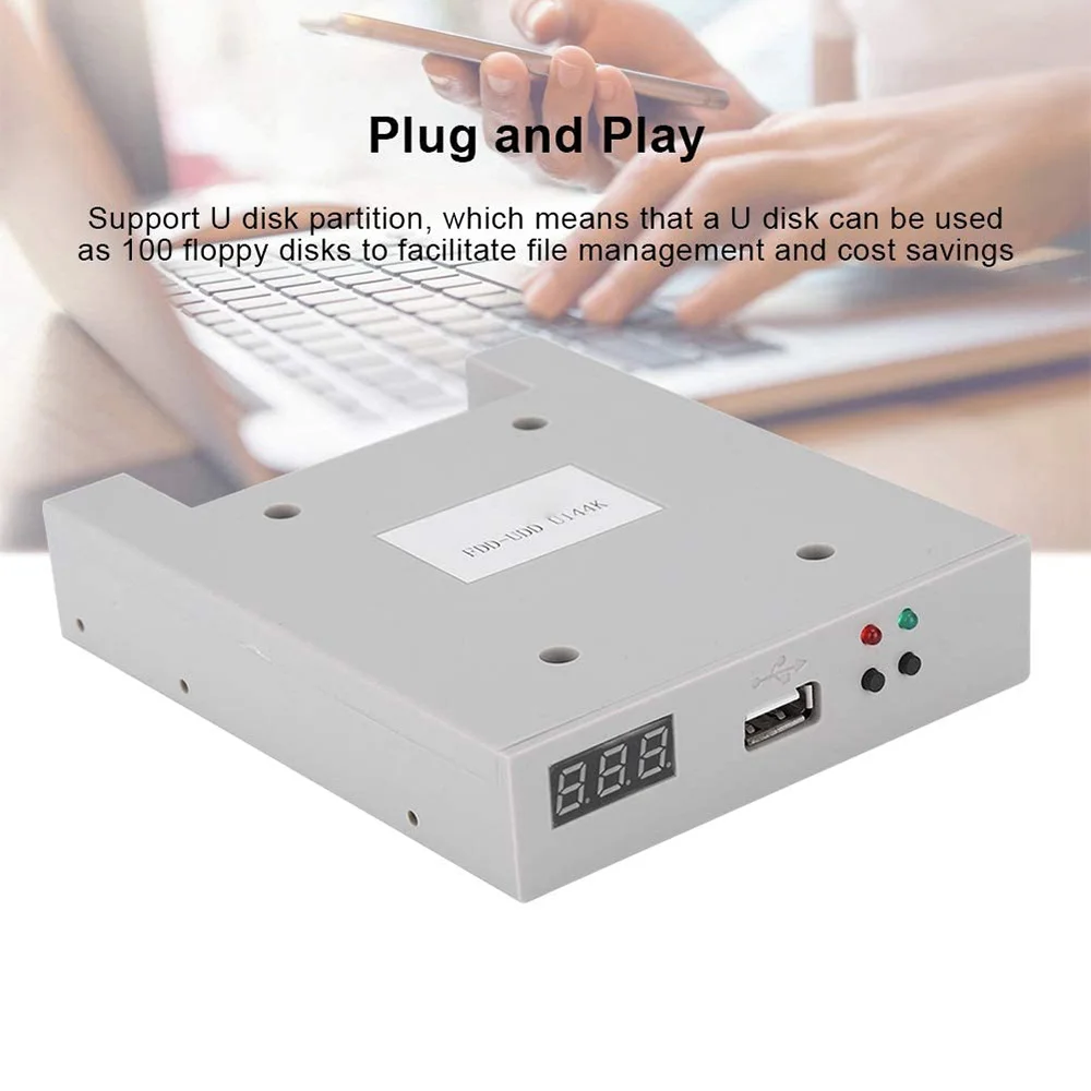 EILASUNG FDD-UDD U144K 1.44MB USB SSD Floppy Drive Emulator for Industrial Controllers for Computers Data Machine Tools