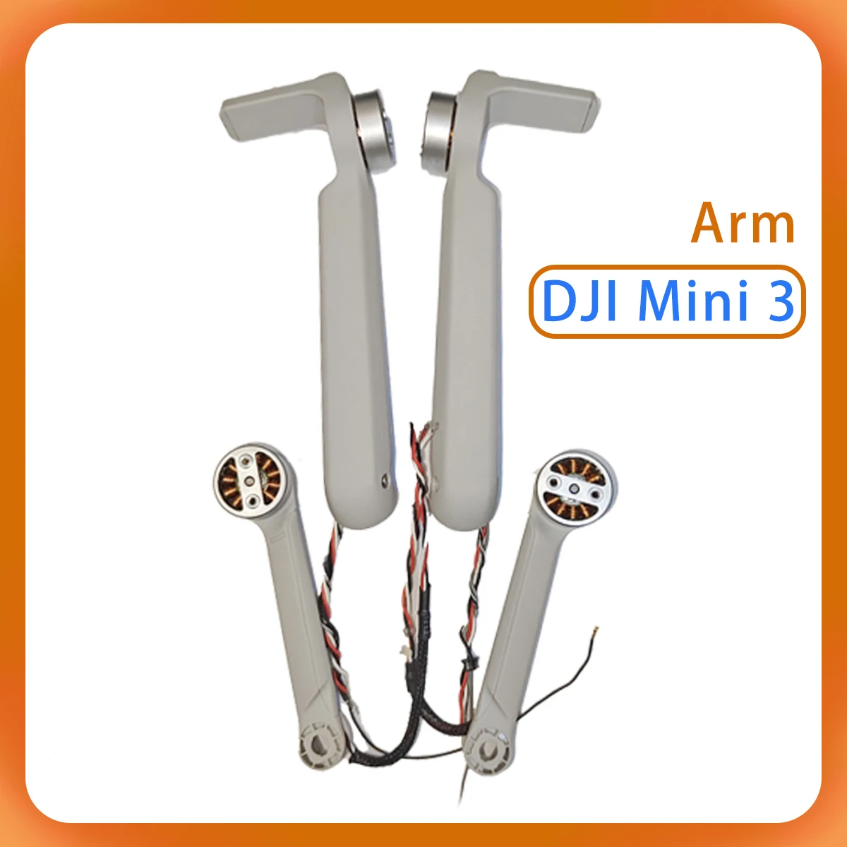 Original DJI Mini 3 left and right front and rear motor arms with motors, the test is normal, and it is suitable for DJI mini3