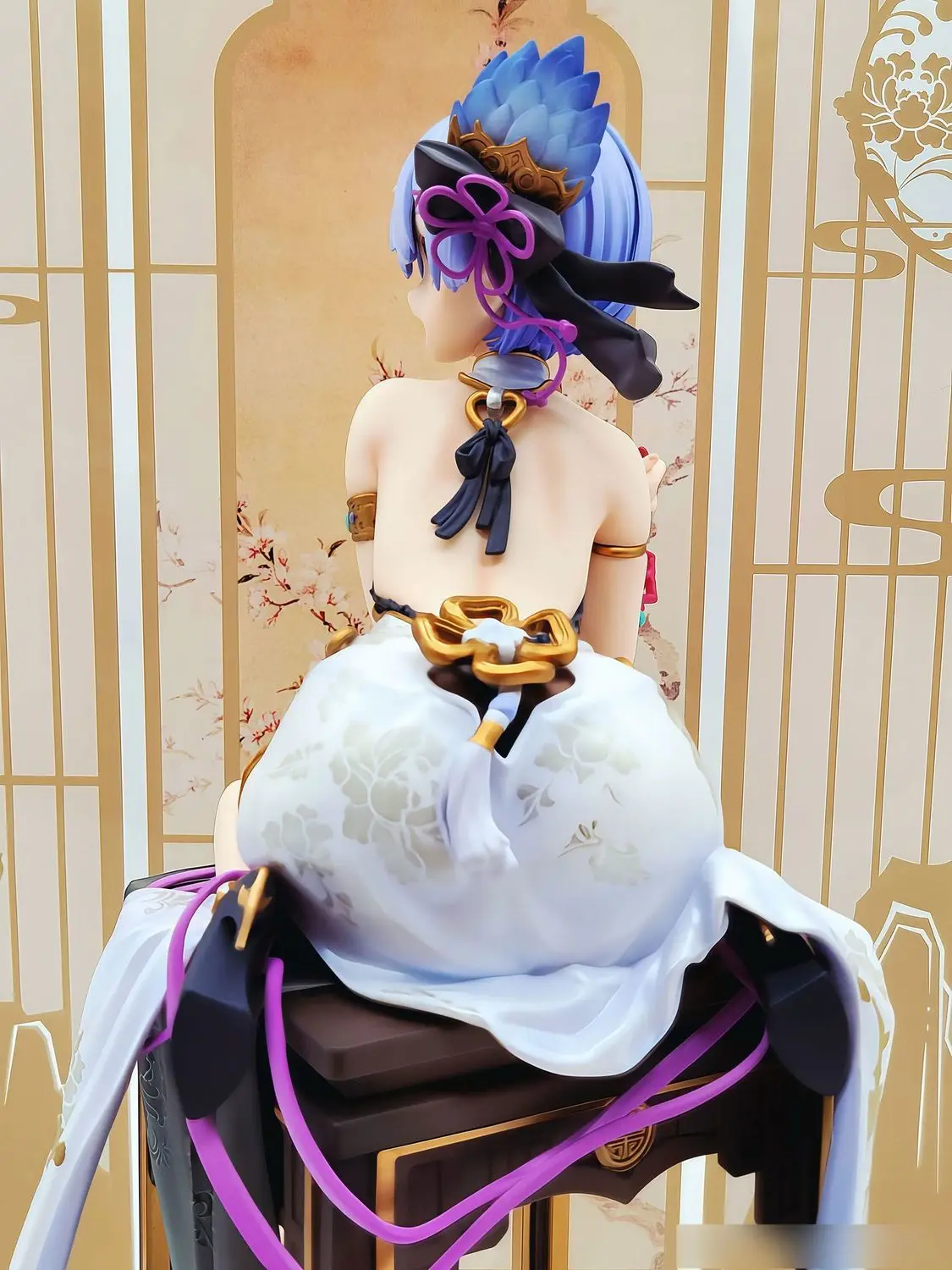 إعادة: الحياة في عالم مختلف من الصفر أنيمي الشكل إميليا وريم شيونغسام زي عمل أرقام مثير فتاة لعبة مجسمة هدية طفل