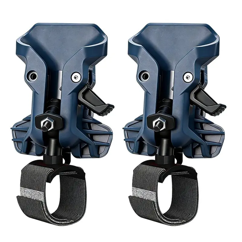 VOFUN-Quick Draw Self-Locking Tool Belt Holder For Drills And Hammers-Metal Waist Hanger With Double Lock System(2 Pieces) B