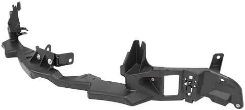 

HECASA Front Bumper Header Panel for 2004-2008 Pontiac Grand Prix - Black 4PC Set Replacement