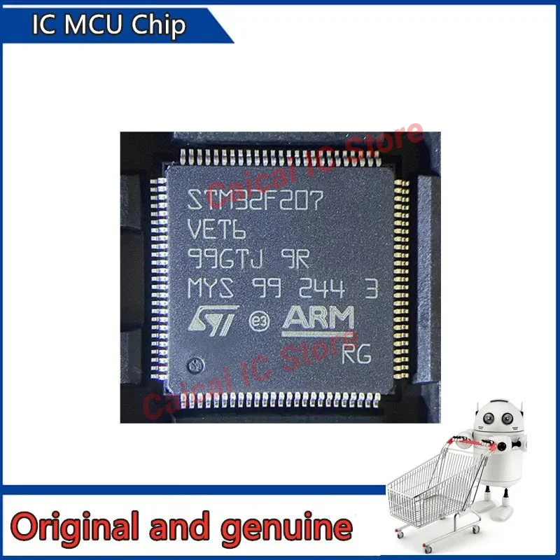 

Микросхема STM IC STM32F207VET6 STM32F207VE STM32F207 STM32F STM32 MCU