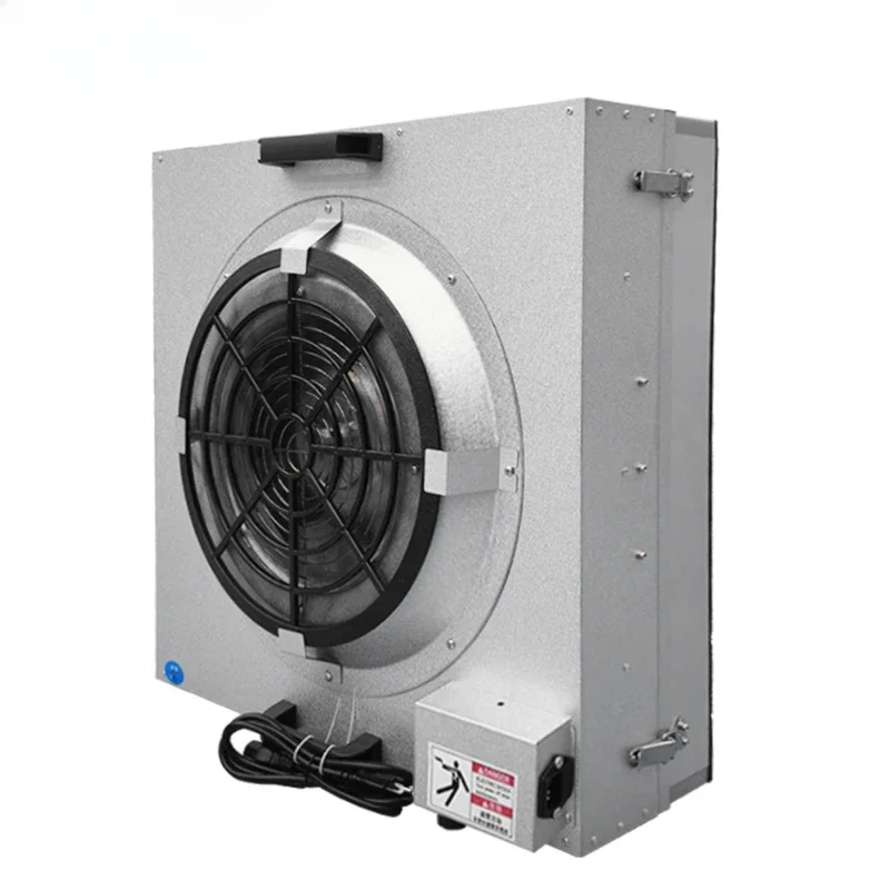 Clean high-airflow streamlined reliable design motor running fan and biotech filter unit