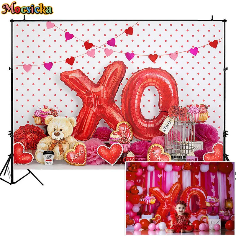 عيد الحب التصوير خلفية الأحمر الحب القلب عيد الحب صورة الاطفال كعكة عيد ميلاد سحق خلفية الزفاف دش الزفاف