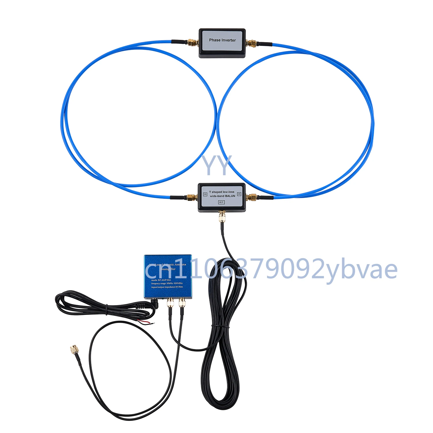 

ORIGINAL Portable Passive Magnetic Loop Antenna for HF and VHF