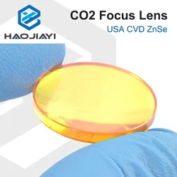 CO2 Focus Lens USA CVD ZnSe 12 15 18 19.05 20 FL 38.1 50.8 63.5 76.2 101.6 127mm Lens for CO2 Laser Engraving & Cutting Machine