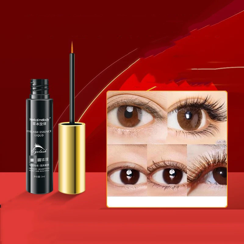 Essence adoucit la croissance rapide des cils soin sérum naturel rehausseur de cils plus long plus épais sourcils soulever les yeux beauté soin sérum