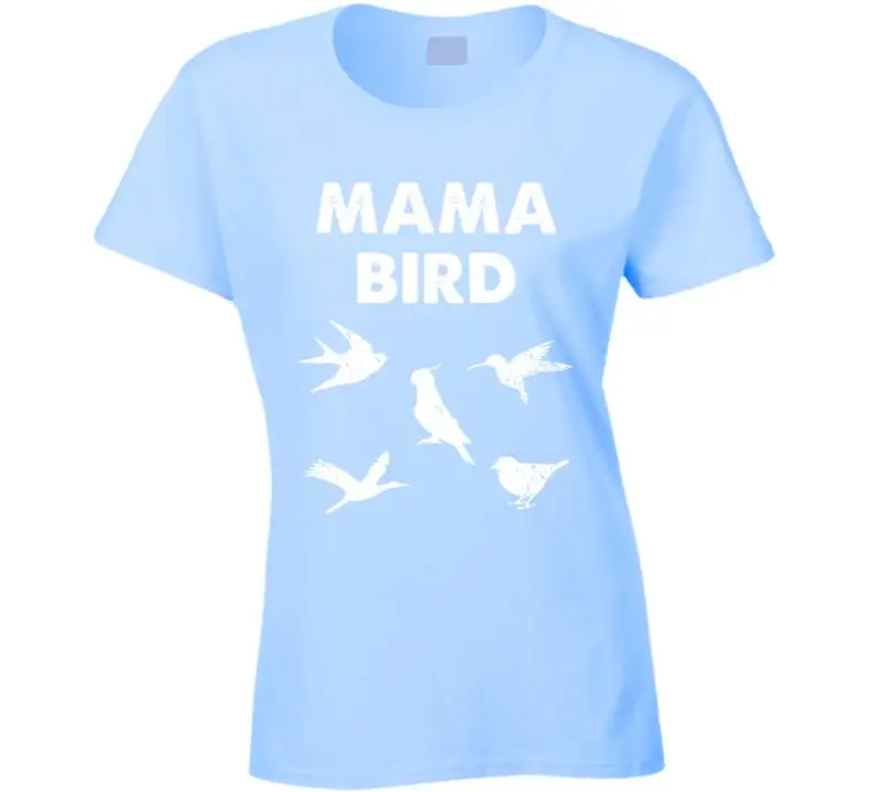 Mama Bird Watching Birder Birding T Shirt