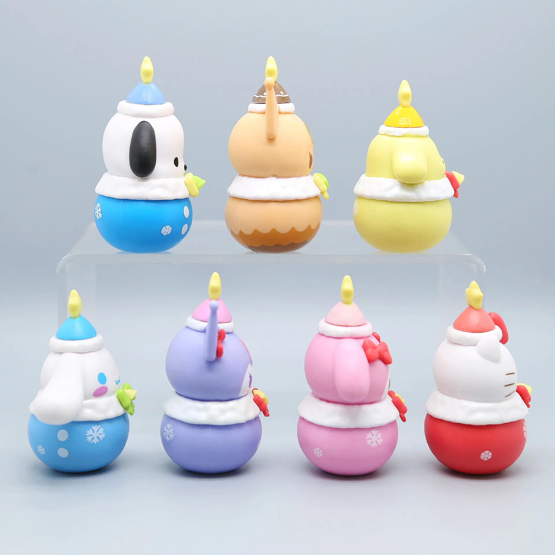 ตุ๊กตาซานลี่เคที คริสต์มาส น้องเมโลดี้ ปาชา คุโรมิ ของตกแต่งโต๊ะทำงาน น่ารัก กล่องสุ่ม