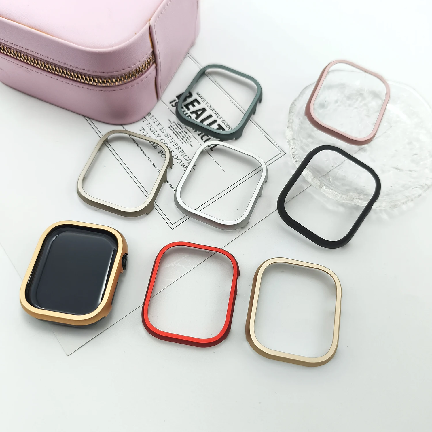 �y�Z�[�����z�A���~�j�E�������P�[�X iWatch S11 S10 S9 SE 49 46 45 44-38mm�p �ی�P�[�X Apple Watch Ultra 42 41 40mm�p