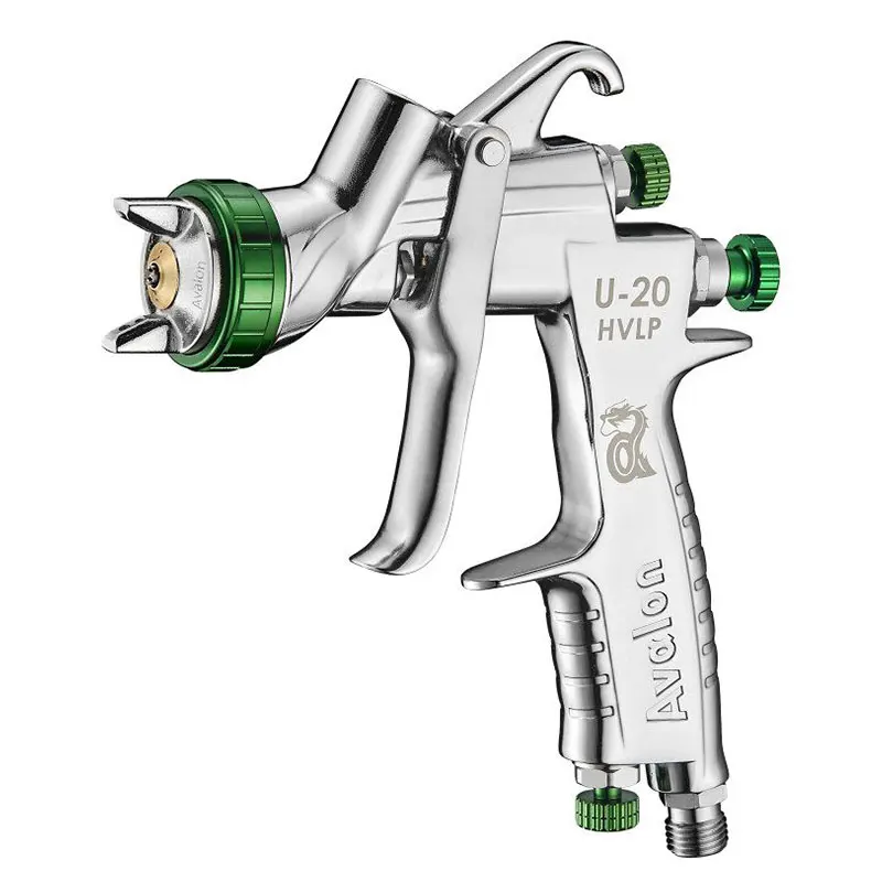 

Taiwan spray gun U20 double combination gap nozzle repair oil water-based varnish spray gun 1.3 nozzle upper pot