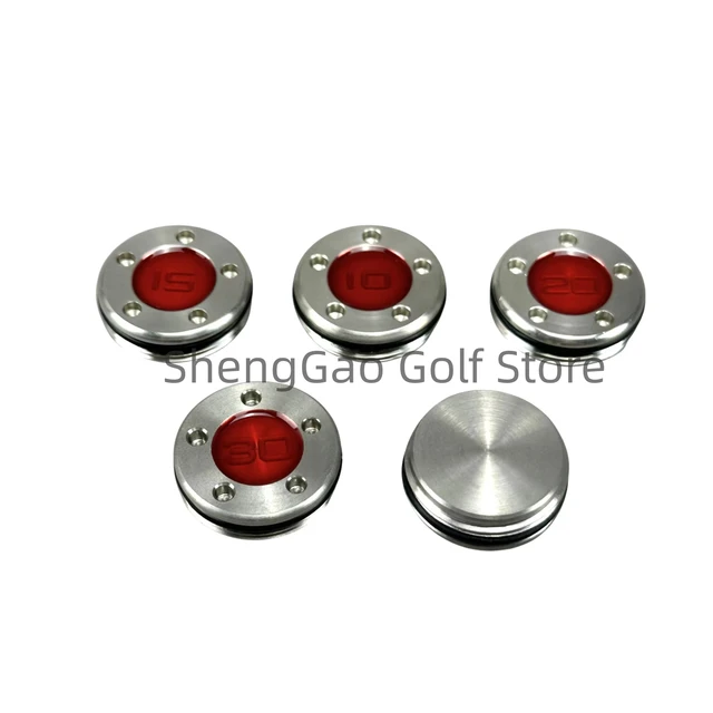 Wagi do golfa, niestandardowe czerwone śruby do puttera, kompatybilne z Scotty Cameron Newport 5g/10g/15g/20g/25g/30g/35g/40g/45g