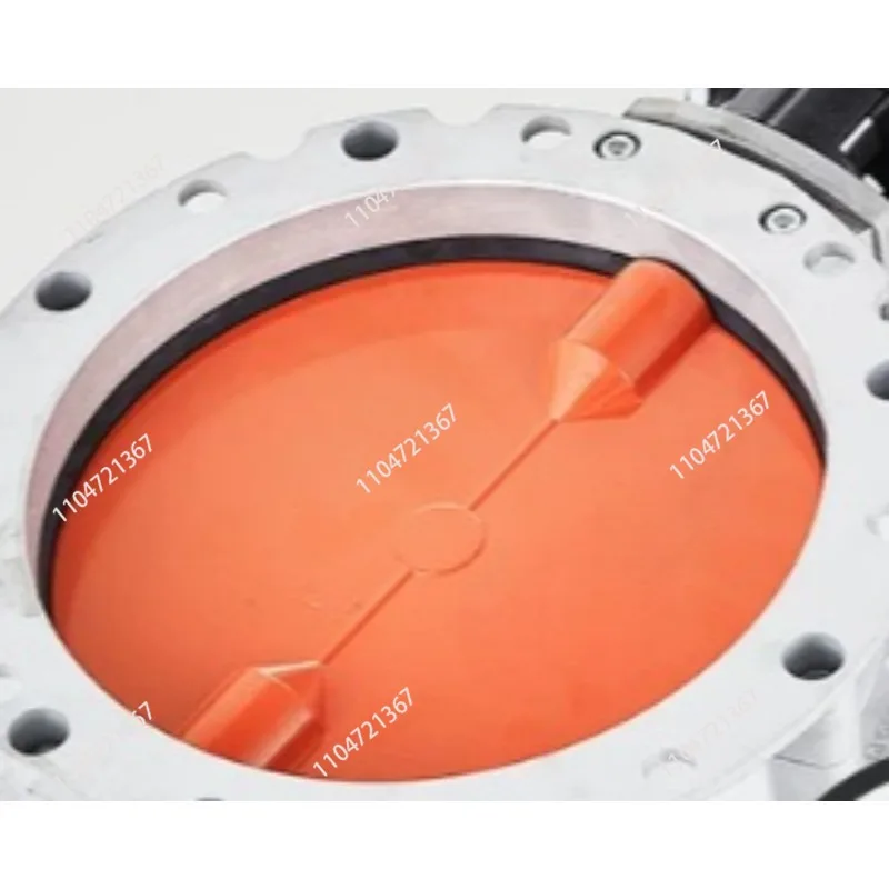 suitable for DN100-DN400 pneumatic powder butterfly valve single, dust butterfly valve