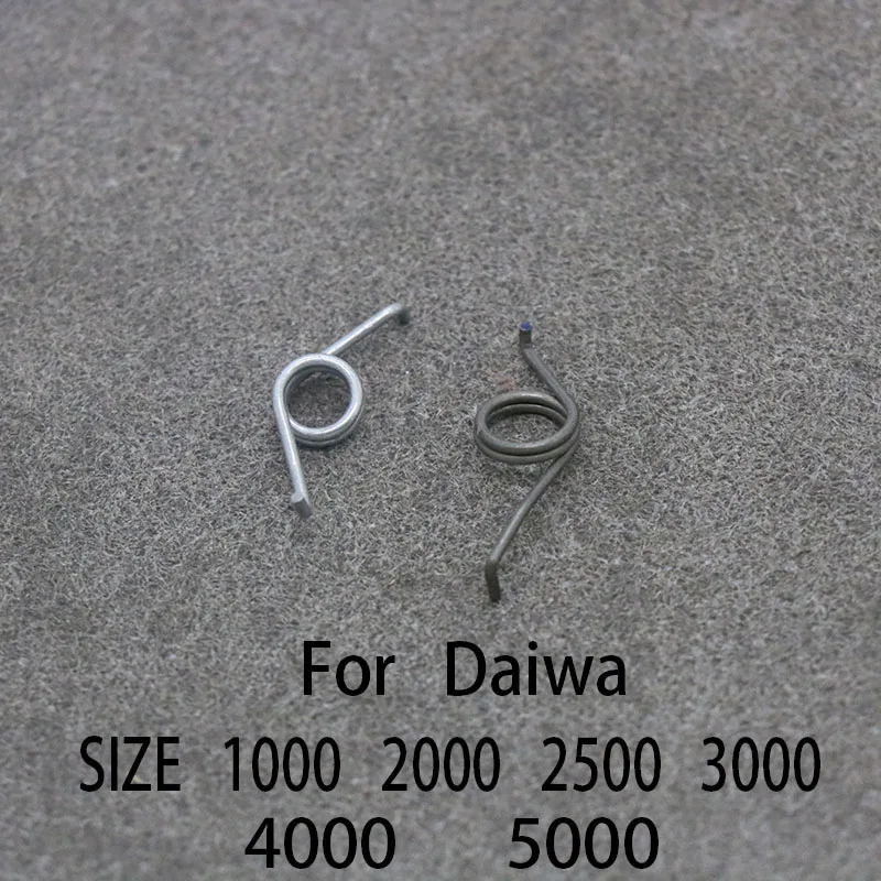 For DAWA-Fishing Spinning Reel Drum Wheel, Stainless Steel, Silver Spring, Torsional Repair, Modify Accessories