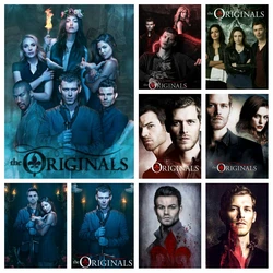 Gli originali Horror Vampire AB Kit di pittura diamante Klaus Mikaelson Photo Art Punte quadrate complete Punto croce Decorazione da parete a mosaico