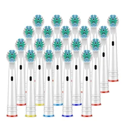 16/20pcs Oral B Electric Toothbrush Replacement Brush Heads Brush Heads Extra Soft Bristles OC18 D8011 D9525 D9511 D20 D25 D30