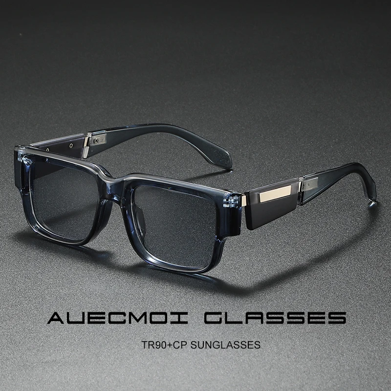 

Vintage Rivet Punk Square Sunglasses Women For Men Male Popular Sun Glasses Outdoor Driving Luxury Brand Designer Cool Shades