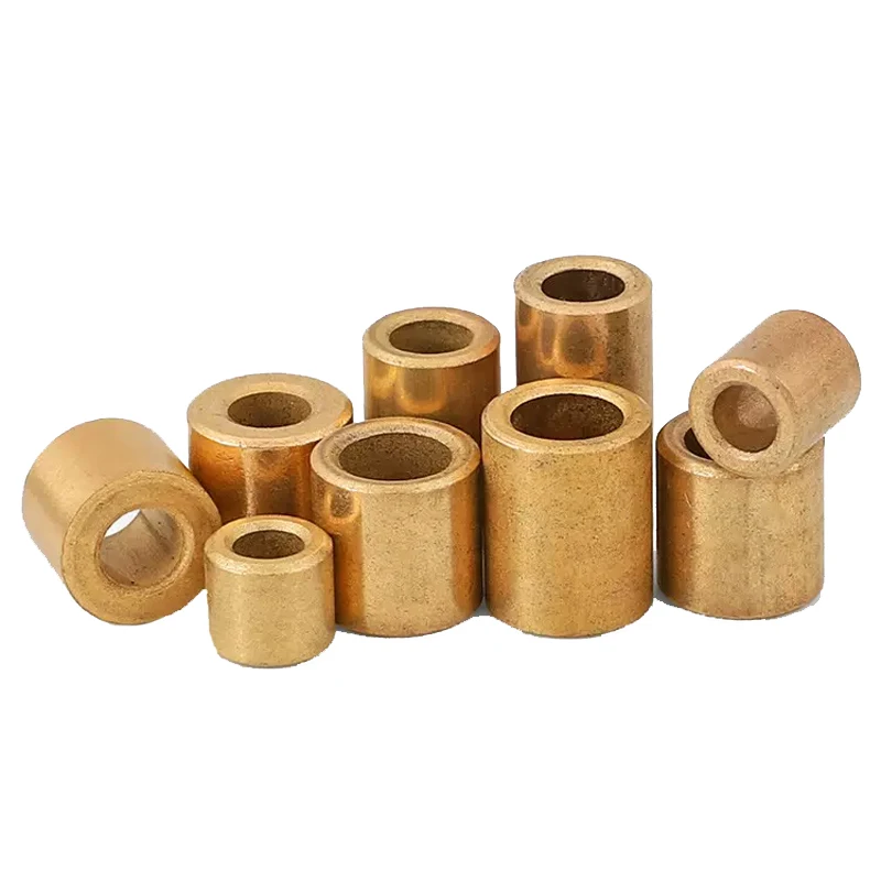 2-10pcs Brass Sleeve Base Bushing Inner Diameter 3mm 4mm 5mm 6mm 8mm 10mm 12mm Bearing Sleeve for Slide Block Length 4-20mm