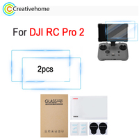 2Pcs/Set STARTRC RC-PRO2 Screen Protector Tempered Glass Film For DJI RC Pro 2 Remote Controller Screen HD Protective Film