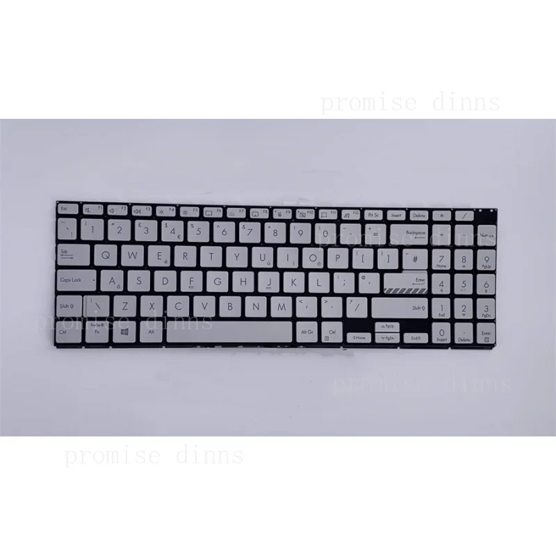 M  FOR Asus Vivobook Pro 15 OLED Laptop Keyboard for | Silver | M6500 M6500R M6500Q | 6 Months Warranty | China