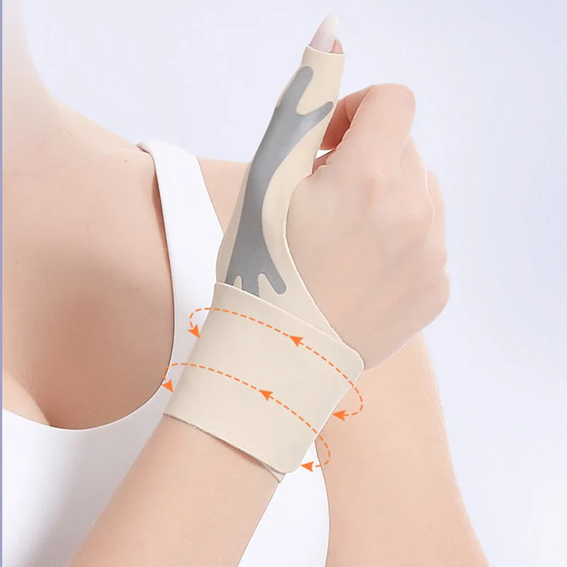 

Fitness Bandage Wrist Brace Strap Belts Anti Sprain Thumb Protector Compression Elastic Hand Finger Fixed Correction Support