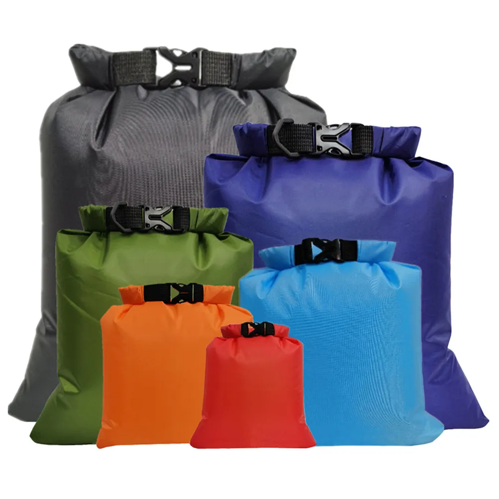 6 pcs Mesh Bag Travel Large Beach Storage Waterproof Tote Halloween Christmas New Year Dry Kayak Bag Camping Storage Bag Bags