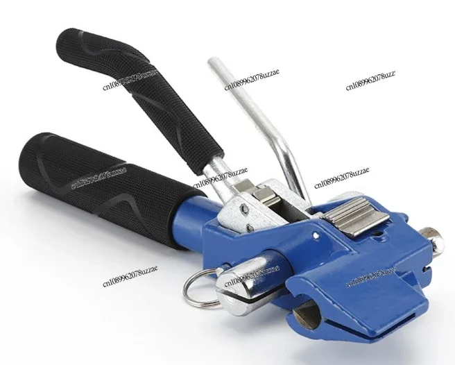 Heavy Duty Self Locking Cable Tie Pliers Durable Steel Strap Tightener For Industrial And Marine Use