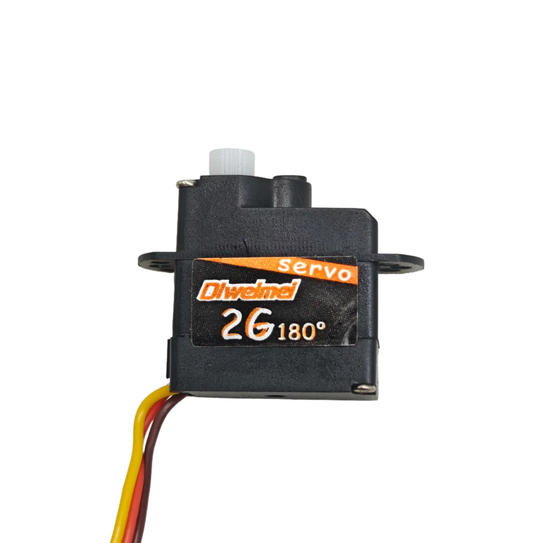2G servo 180° JR Connector Micro servo Metal/Plastic Gears High Precision Fast Response For RC DIY Robots Arduino-DLweimei