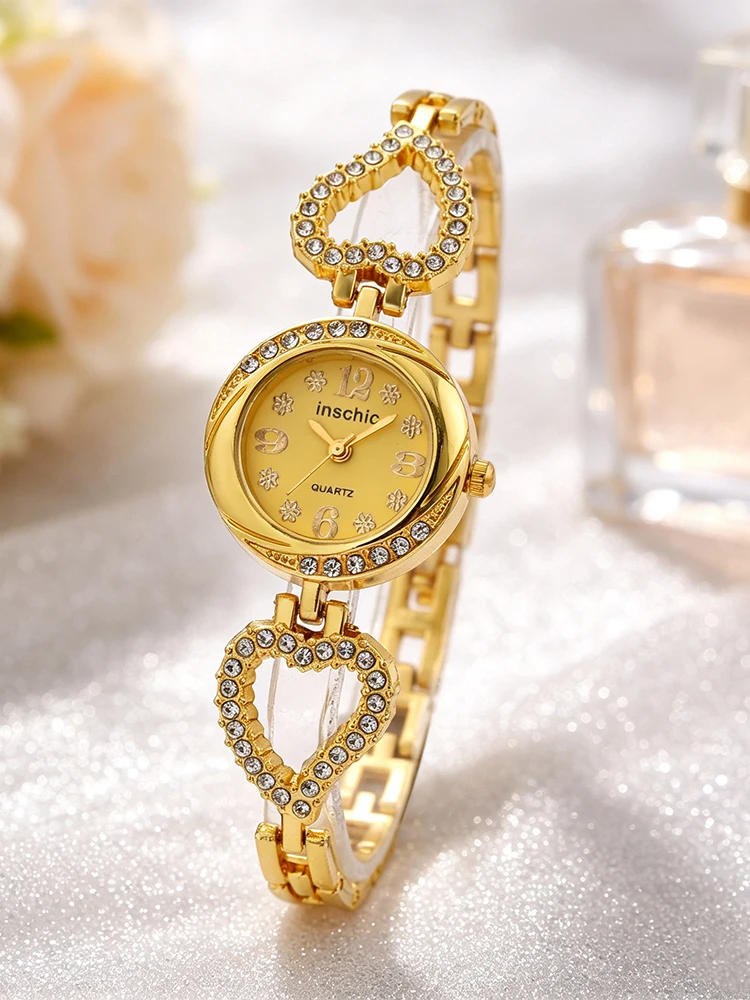 1pc New Women's Quartz Watch - Gift and Exquisite Combination - Suitable for All Holiday Occasions