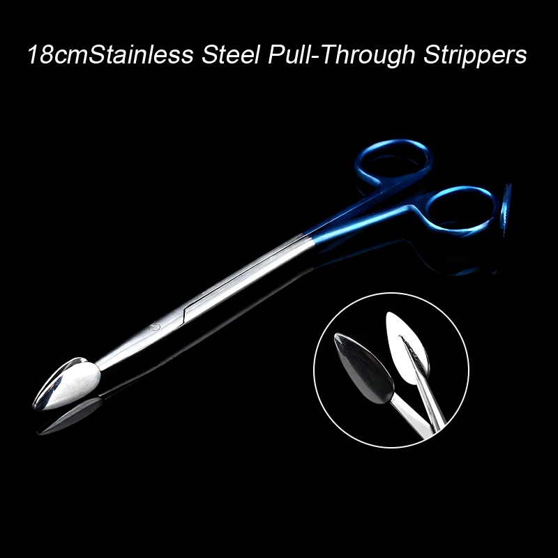 

1pcs Stainless steel skin lift stripper wire carving wire surgical tool lifting facial stripping pliers