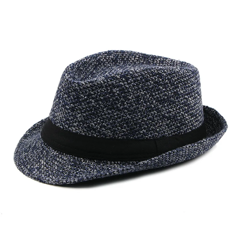 Autumn And Winter New Hat Middle-aged And Elderly Casual Bowler Hat Classic All-match Fashion Men Fedora Hat British Trend