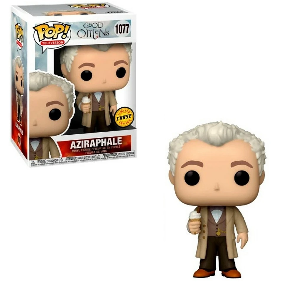 New Arrival Funko Pop! Good Omens Aziraphale Con Libro #1077