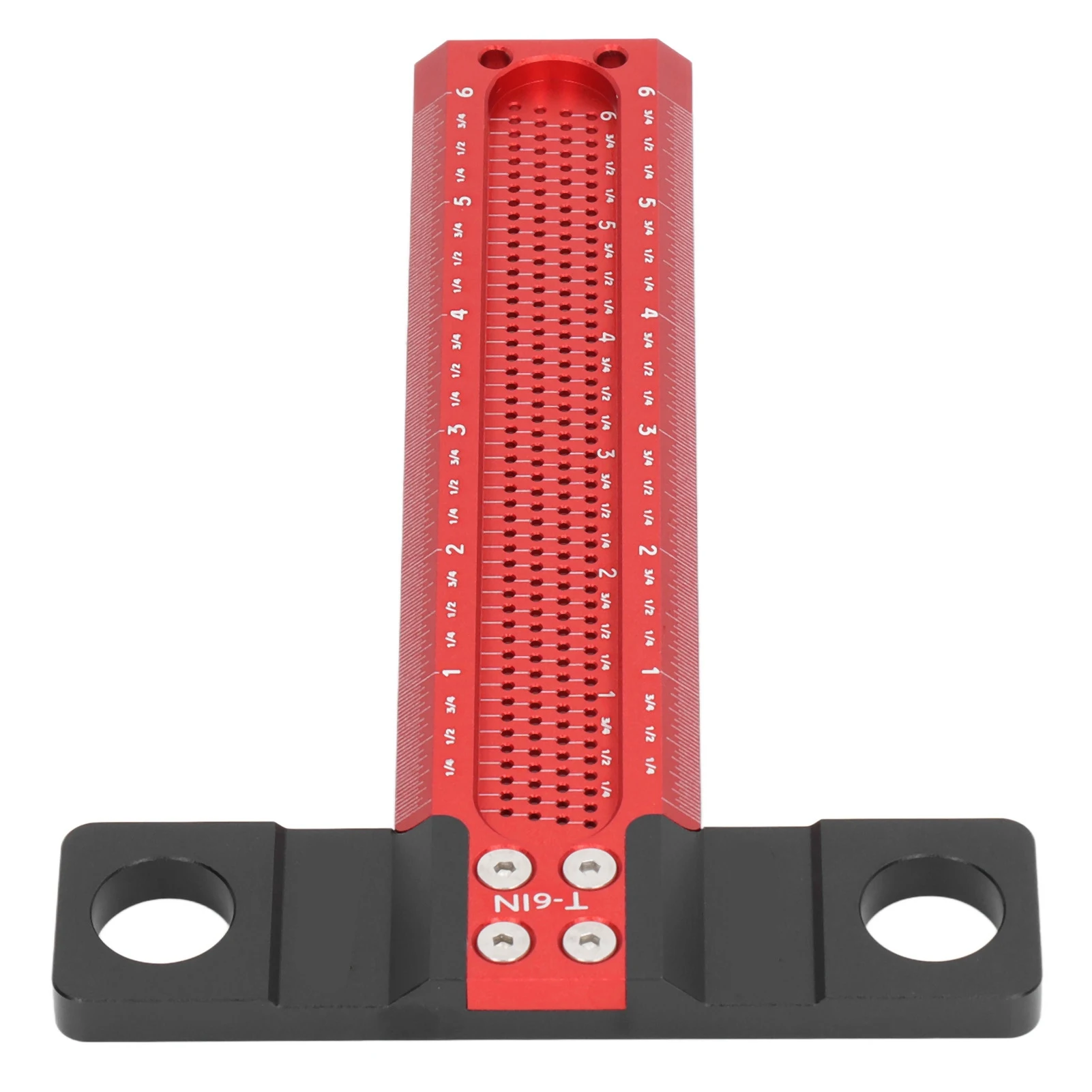Woodworking Scribe 60-400mm T-type Ruler Hole Scribing Ruler Aluminum Alloy Line Drawing Marking Gauge DIY Measuring Tools