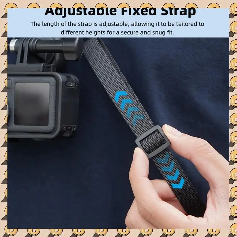 

A003 Neck Hold Mount Chest Mount Neck Hold Mount For POCKET 3 / Action 5Pro Action Camera Accessories