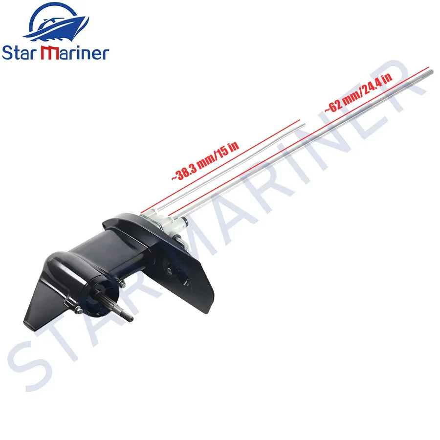 369S87302-2 Untere Antriebseinheit Lang für Tohatsu Außenbordmotor 2T M4C M5B M5BS Serienmotoren 369-87302-2 3GRQ873020 369S87302-1