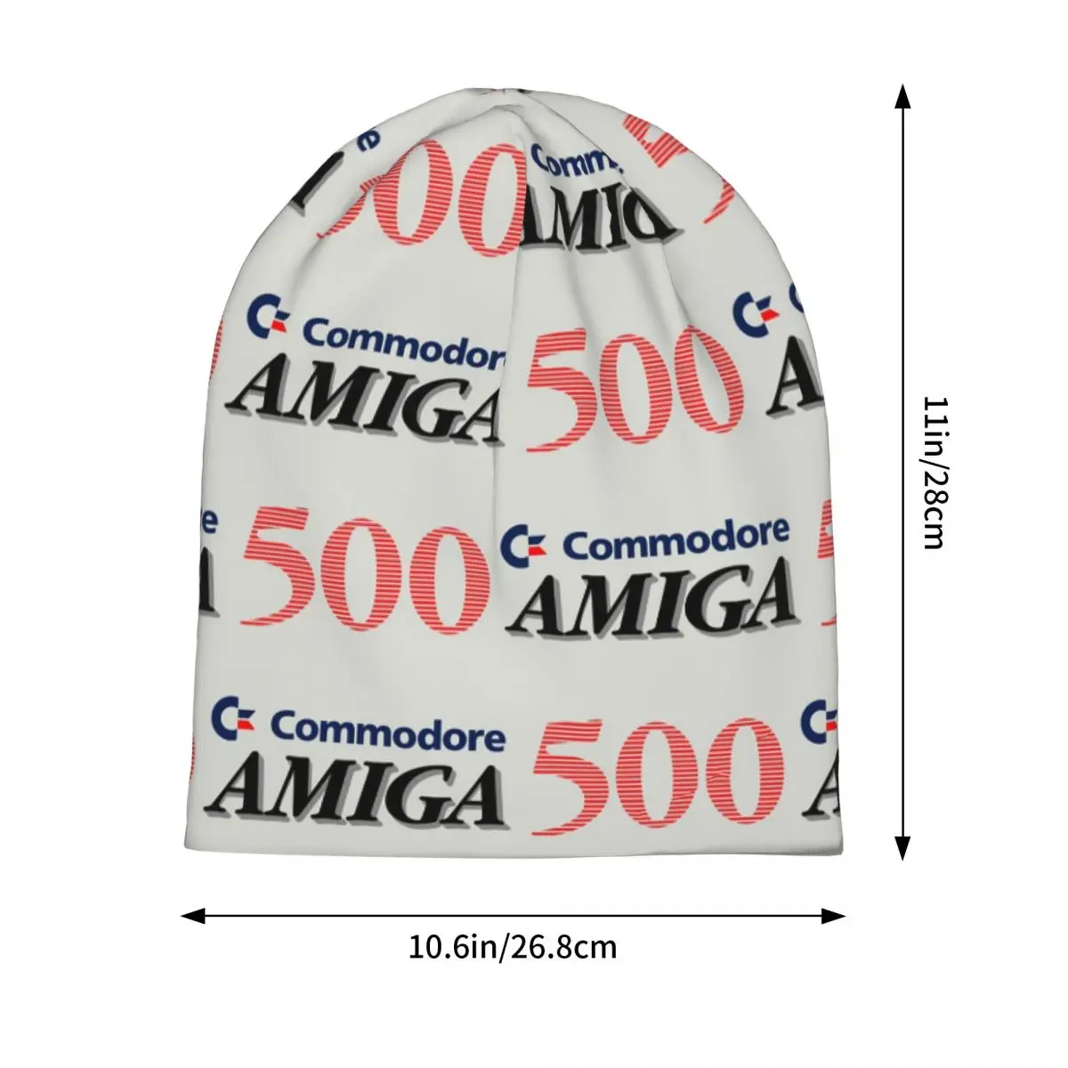 Commodore Amiga 500 Skullies Beanies Hats Warm Autumn Winter Outdoor Cap Knitted Bonnet Caps for Men Women Adult