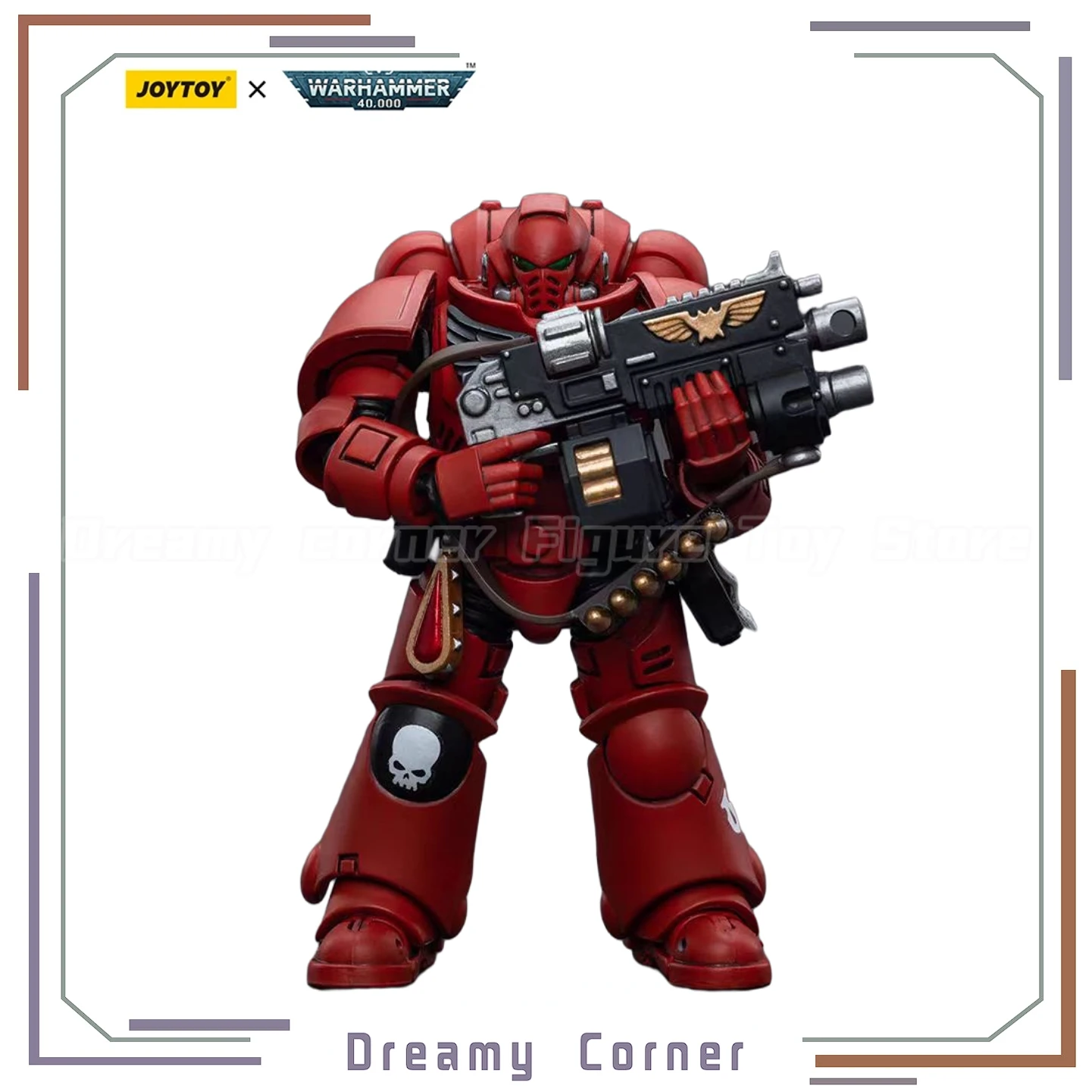 

【In Stock】JOYTOY Warhammer 40K Blood Angels Intercessors 1/18 Action Figures Models Toys