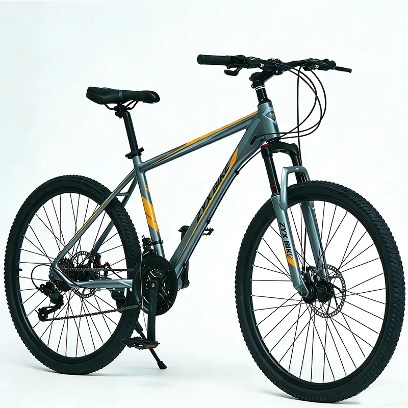 Unisex 26" Aluminum Alloy Mountain Bike, Variable Speed with Dual Disc Brake for Off-Road Riding