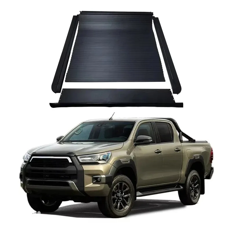

Waterproof Power Truck Tonneau Cover Roller Shutter Pickup Bed Cover Hilux 2015 to 2025