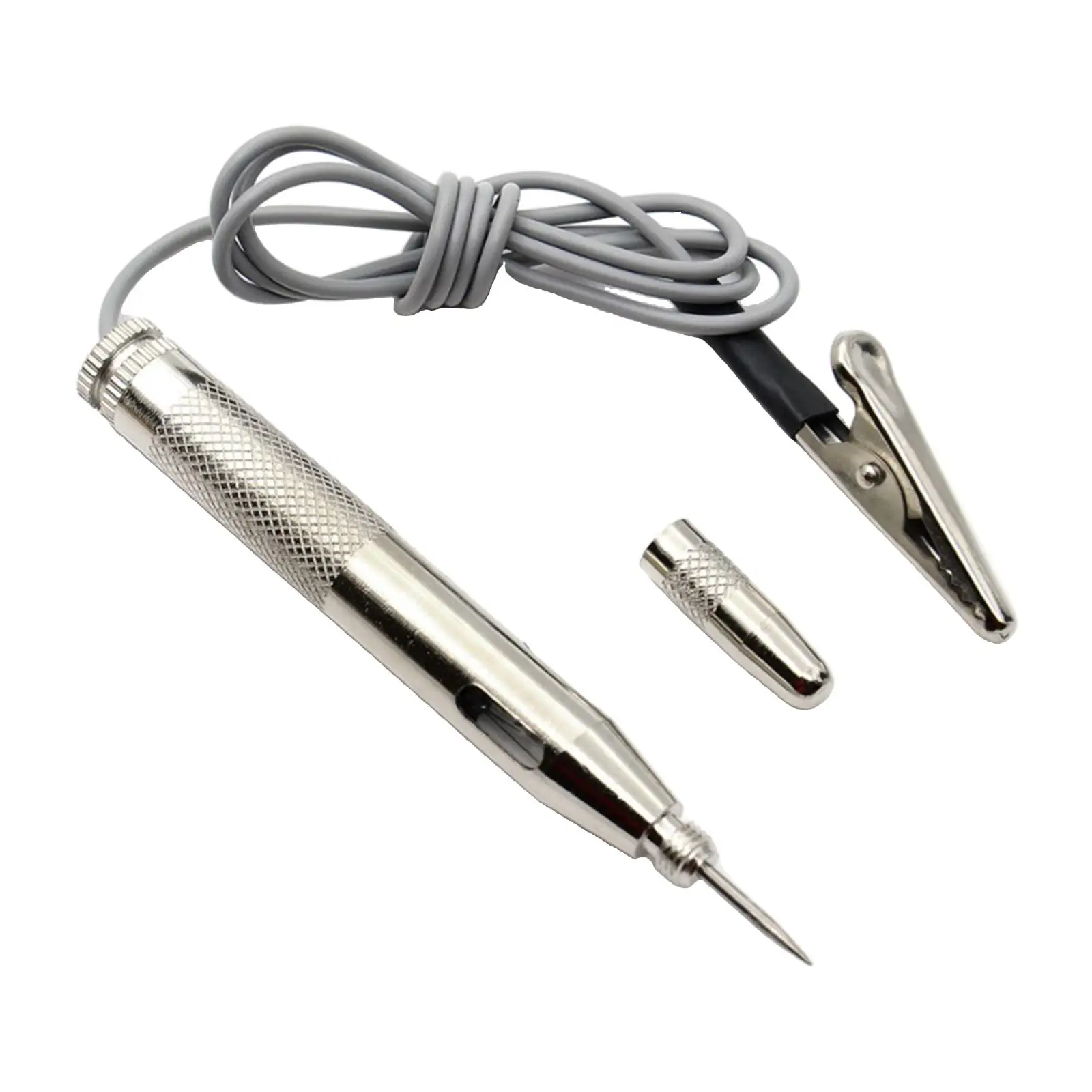 

Компактный автомобильный тестер напряжения с медным зондом для диагностики цепей, предохранителей постоянного тока и катушек