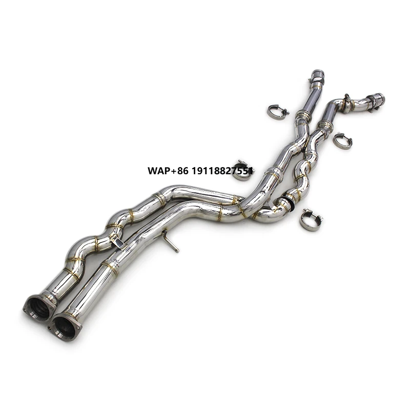 

Factory Ready M2 Competition Exhaust Midpipe for M2C M2 F87 F8X S55 3.0T 2018-2023 Equal Length Midpipe Exhaust Pipe