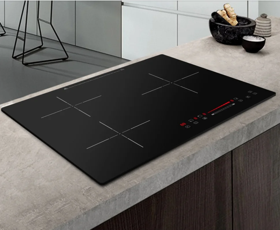 Sale Directly From Factory Sensor Touch Control Three 3 Burner Electric Induction Hob Cooker Built in Stove