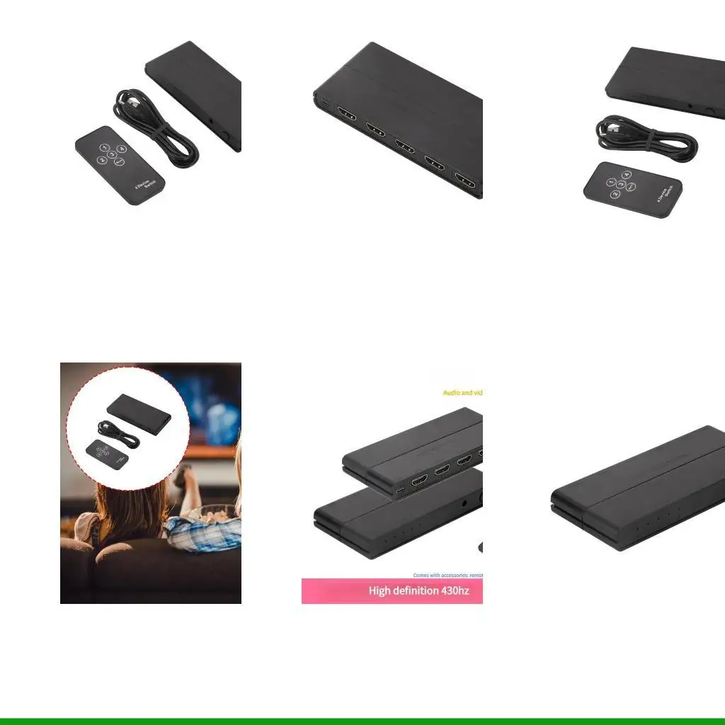 

U55C 4 Входной видео -коммутатор Wireless Operaine 4K30HZ Поддержка без усилий.