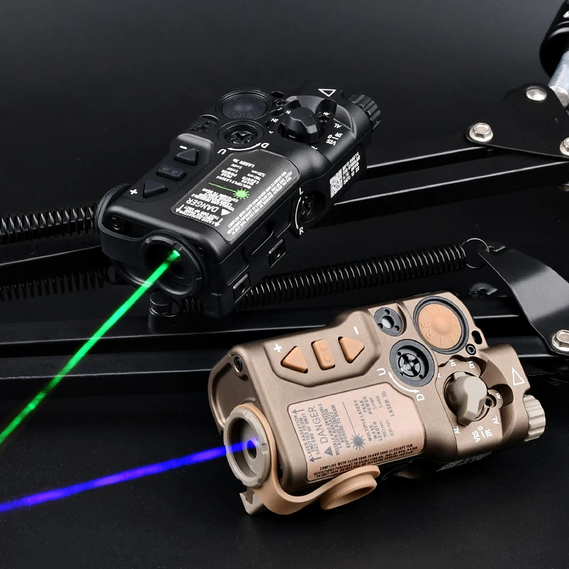 WADSN RAID X Red Green Blue Dot Laser Tactical IR Spotlight Metal Zeroing Indicator Airsoft Strobe Outdoor Hunting Weapon Laser