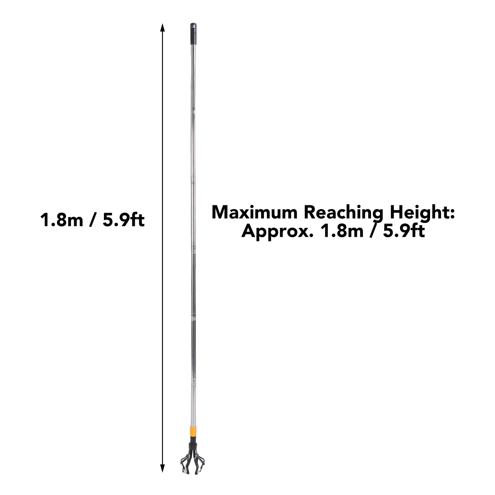 High Ceiling Light Bulb Changer Flip Cover Lock Design Telescopic Extension Pole Light Bulb Changer