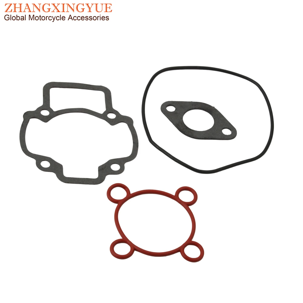 Scooter Cylinder Gasket Set For Piaggio Nrg Power Dd 50 Mc3 Purejet Zip Sp 50cc 100689070 2T Engine Parts