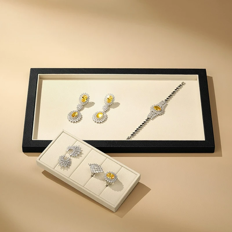 High-end Jewelry Jewelry Tray Multi-functional Accessory Display Inspection Tray