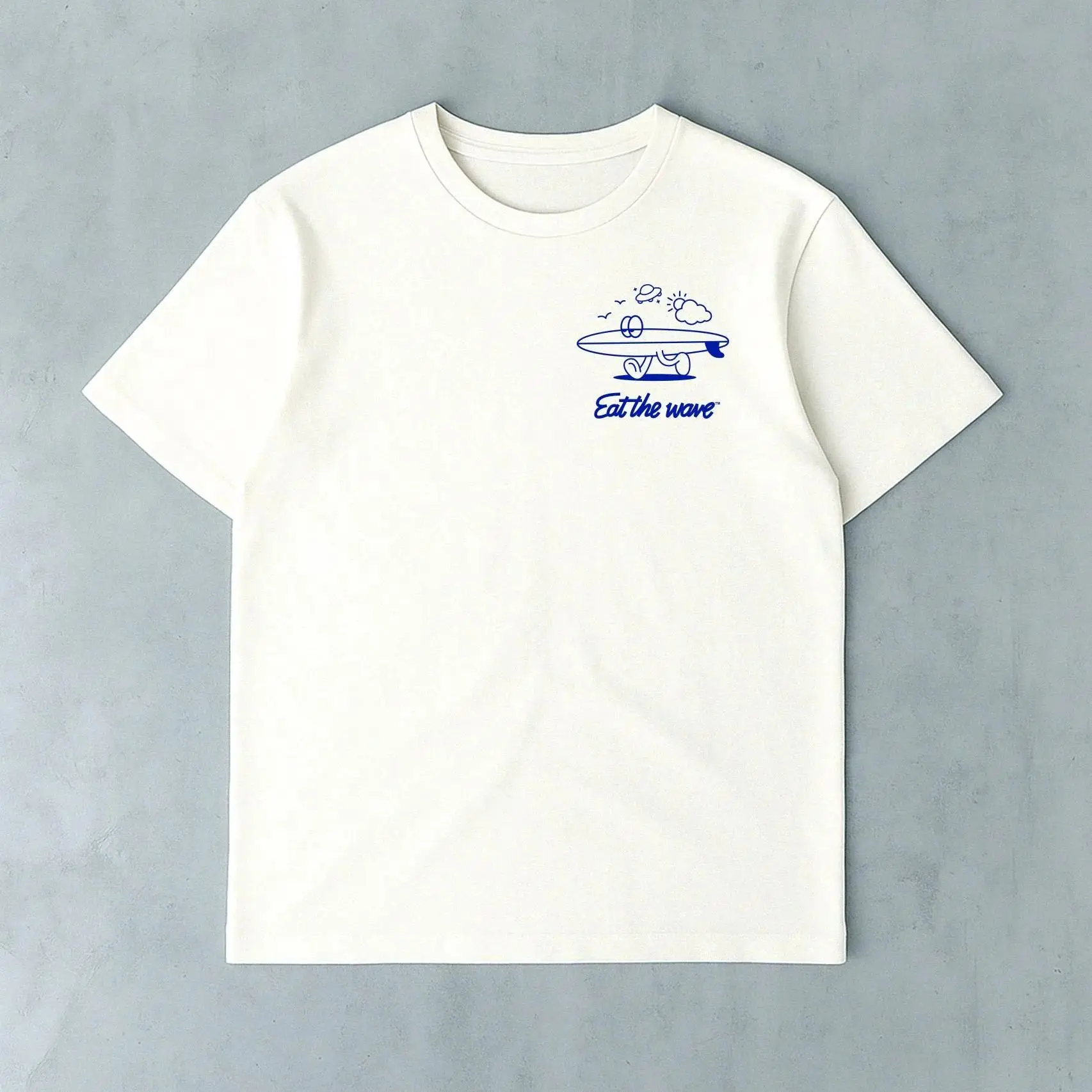 Sports Outdoor PerRetro Surf Street Trend Clothing Pattern Printing Summer Luxury Brand Cotton Men's and Women's T-Shirts Unisex