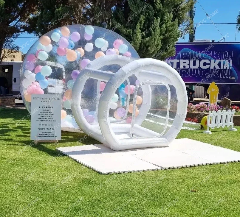 Inflatable Bubble House for Party Supplies,Outdoor Wedding Decor,Kids Birthday Party amusement park, Transparent Bubble Dome
